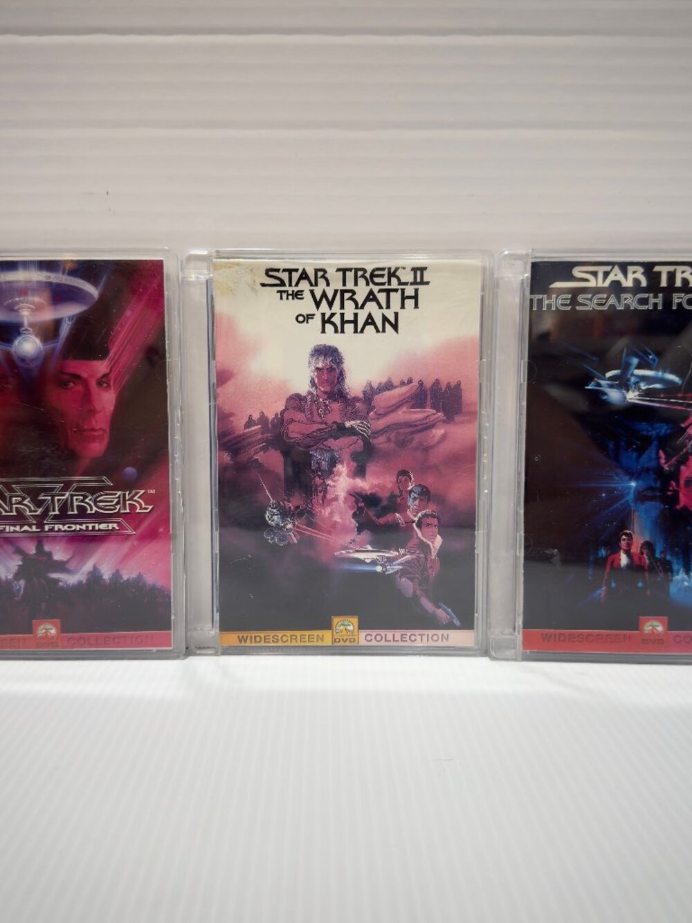 Star Trek DVD Lot II III V Widescreen Collection Movies 2, 3, 5
